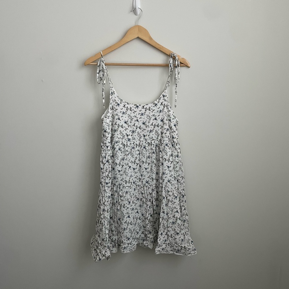 Altar'd State White Floral Dress